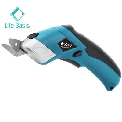 China LIFEBASIS Hot-sale Stainless Steel Handheld Shear Fabric Cutting Cordless Electric Scissors for sale