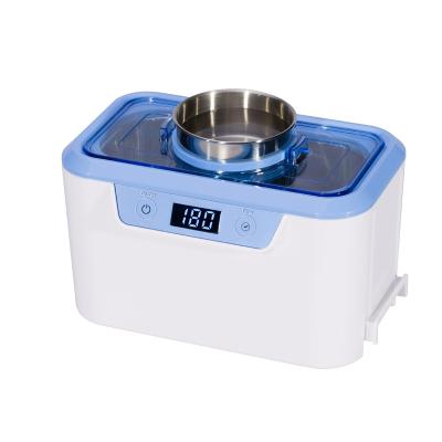 China Commercial Portable Chamber Mini Ultrasonic Cleaner for Jewelry Glasses Eyes Ultrasonic Razor Makeup Brush Cleaner for sale