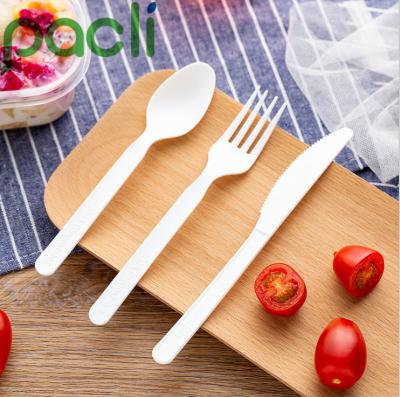 China Compostable Hotel Bio-Cutlery Sets for sale