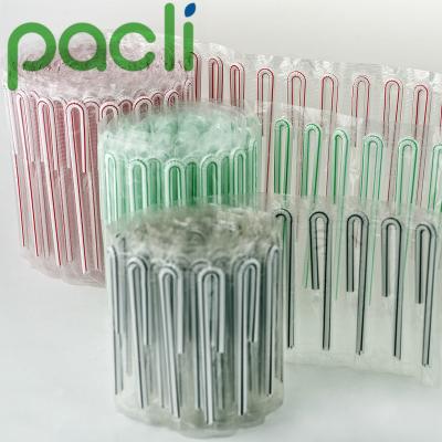 China Sustainable 4.2mm PP Material U Shape Straw For Milk Box Juice Box for sale