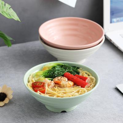 China Wholesale Sustainable Lightweight Unbreakable Microwave Wheat Straw Bowl For Dessert Salad Rice Safe for sale