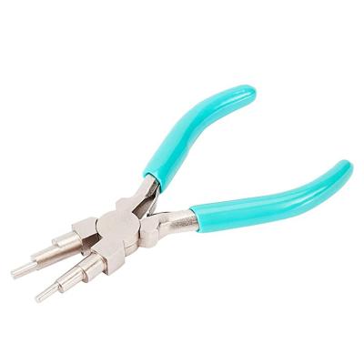 China Durable 6-Step Bail Making Pliers Jewelry Beading Looping Forming DIY Wire Crafts for sale