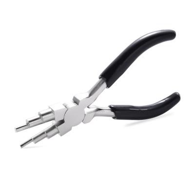 China Durable 6-Step Bail Making Pliers 6 In 1 Multi-Size Wire Looper Pliers for sale