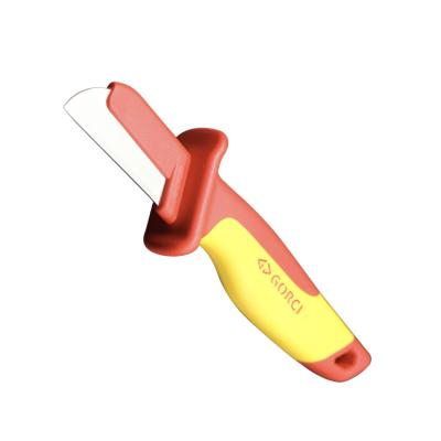 China Free sample Non-variable ready to ship high quality Santu hand tool VDE insulated cable knife from china wholesale for sale