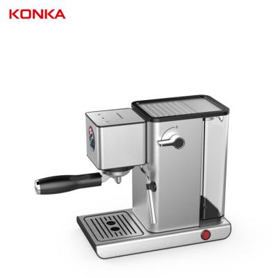 China Modern Multifunction Modern Restaurant Stainless Steel Steamer Milk Froth Automatic Konka Cappuccino Making Machine Coffee Maker for sale