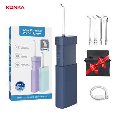 China Konka Car The Latest 140mL USB Electric Irrigation For Teeth Teeth Irrigation Brush Waterpuls Tooth Flosser for sale