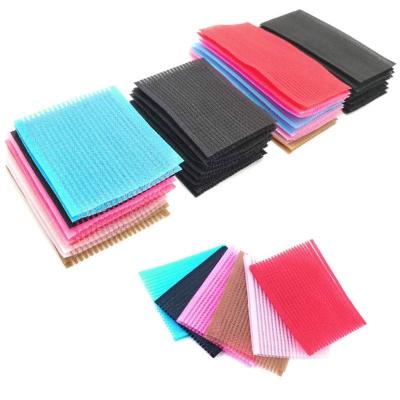 China Width 60mm Velcro Hair Sticker Square Colorful Magic Bangs Hook And Loop for sale