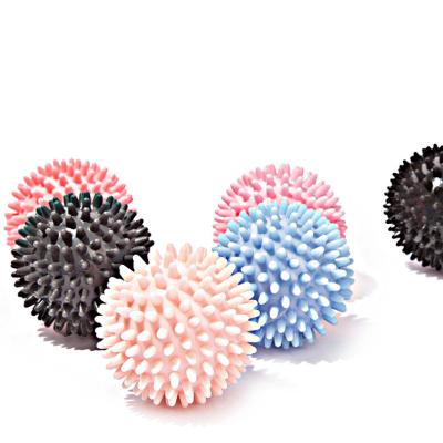 China Best Selling Eco-Friendly Custom Fitness Gym Yoga Ball Home Exercise Equipment Massage Balls Spike Ball Wholesale Spike Ball for sale