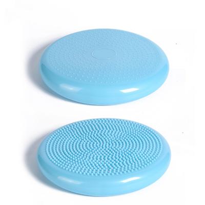 China Protective Round Massage Pilates Disc Yoga Exercise Inflatable Balance Cushion for sale