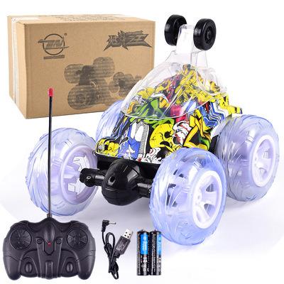 China 2022 Easy Radio Control RC Stunt Car Vehicle Control Kids Toys RC Car Rechargeable Toys Gifts for sale