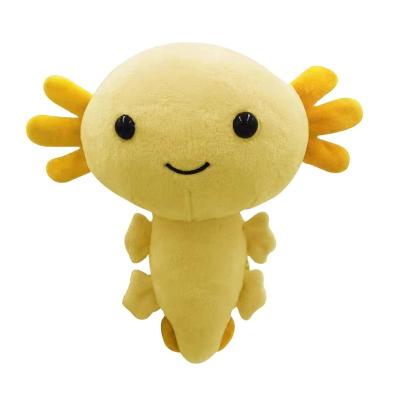 China Lovely YIWU AULLAN New Arrival Kids Salamander Axolotl Gift Cute Stuffed Axolotl Plush Toy Promotional Mexican Plush Toys for sale