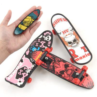 China Wholesale Mini Desktop Fingertip Sport Scooter Toy Creative Graffiti Practice DIY Four-wheeling for sale