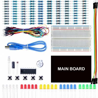 China Electronic Project Development Board Rrogrammable Open Source R3 Products Basic Starter Kit For Arduino Study for sale