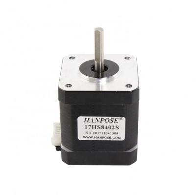 China 17HS8402S 4 Lead Nema17 Stepper Motor 48mm 1.3A 52N.cm NEMA 17 Motor 42BYGH Motor For 3D Printer 17HS8402S for sale