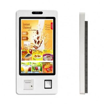 China 32 Inch Touch Screen Self Service Customized Ordering Cafe Checkout Payment Kiosks Machine In Restaurant for sale