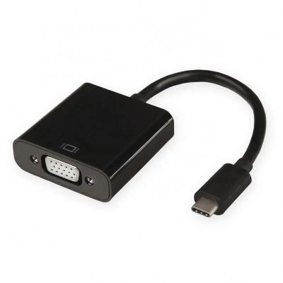 China Computer PENPOS USB 3.1 Type C Male To VGA Female Plastic Adapter Support 1080P@60Hz for sale