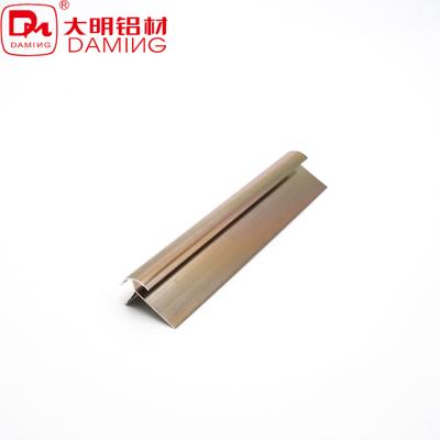 China Modern Exterior Wall Home Decorative Aluminum Ceramic Tile Pieces Corner Bead Trim for sale