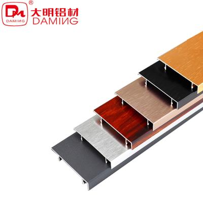 China Modern Quality TrimSkirting Board Flooring Accessories Aluminum Skirting Board for sale