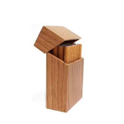 China New Wholesale Cheap Recyclable Wooden Cigar Boxes Wooden Cigar Boxes Cigarette Holder Bamboo Wooden Box for sale