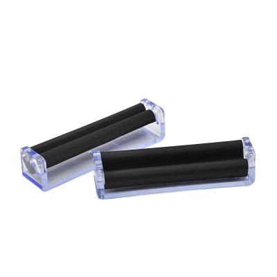 China Transparent 110MM Plastic Plastic Cigarette Rolling Machine Roller For 110MM Handroller Tools Paper Rolling Cigarette Maker for sale