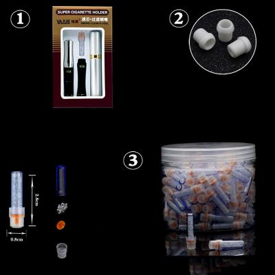 China YJ-012 Safety Newly Arrived Pipe Recurrent Mouthpiece Cigarette Holder Blunt Smoking Accessories for sale