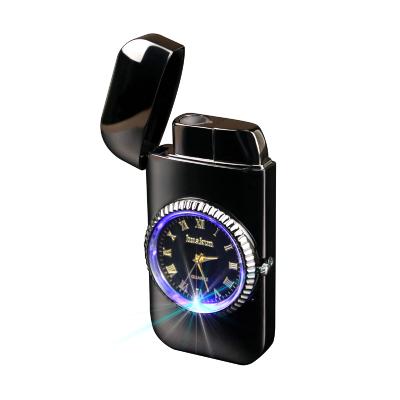 China Windproof Package Cigars Gas Lighter Refill Watch Blue Flame Torch Lighter Torch Lighter Gift For Cigarette for sale