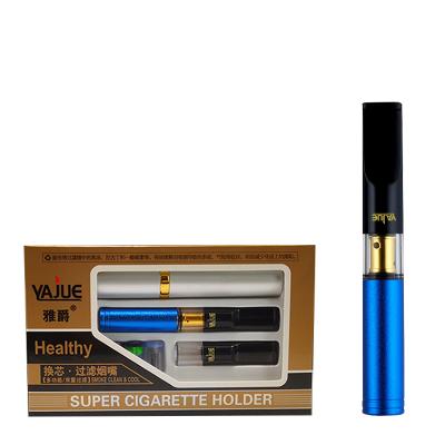 China YJ-016 Safety Filter Washable Double Mouthpiece Cigarette Holder Blunt Cigarette Holder for sale