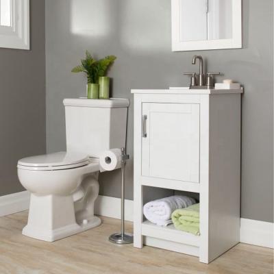 China (JXAWVT1917) Tested And Verified Modern Simpler And Smaller Material Floor Mounted Bathroom Vanity for sale