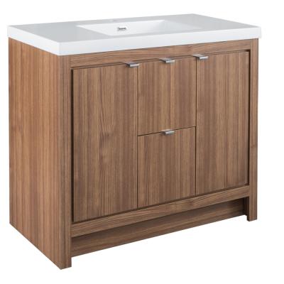 China Clearance Large Modern Floor Mounted Bathroom Vanity Units (JXFM1590V) for sale