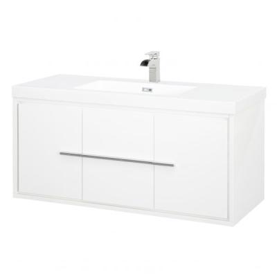 China JXWVT4219 Modern Stylish Wall Mounted Euro Bathroom Cabinet Modern Vanity Unit for sale