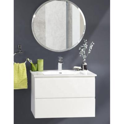 China Modern Top Materials 29 Inch Two Drawers White Wall Mounted Bathroom Vanity (JXWA2918) for sale