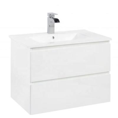 China Modern Furniture+bathroom furniture+bathroom vanity two drawers wall mounted bathroom vanity+sinks for sale for sale