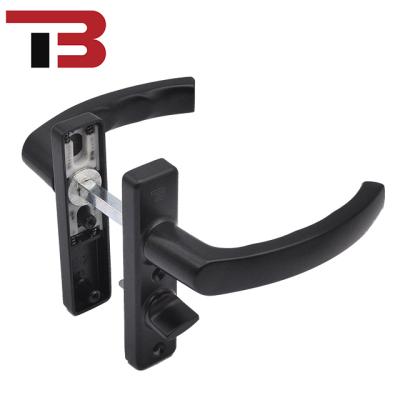 China Factory Door Casement Door Outlet Door Handle Alloy Door Handle Black Applicable Aluminum Door Pull Handle Widely for sale