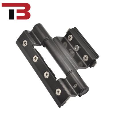 China Three Wing Hinge Factory Outlet Hinge Window Door And Window Hinge Aluminum Alloy Black Casement Window Three Wing Hinge for sale