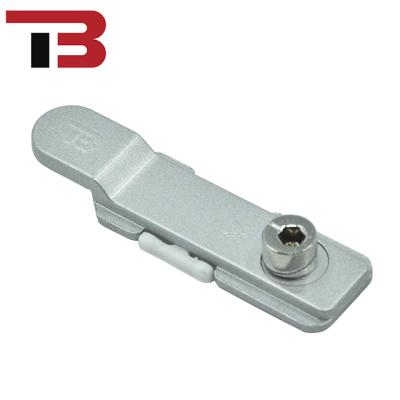 China SPHK-T8026 Modern Wholesale Hardware Accessories Hardware Drapery Fabric Window Lock Base Zinc Alloy Lock Parts for sale