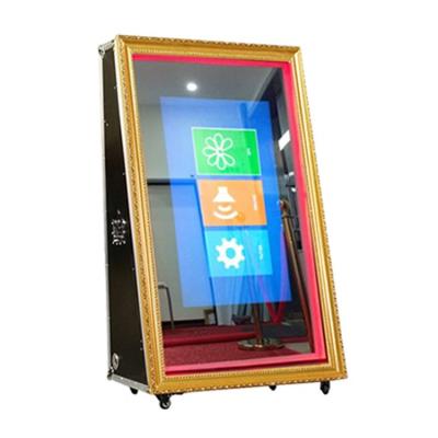 China Big 360 Degree Led Photo Booth Base 100cm Automatic Remote 360 Camera Video Booth Stand Spinning Photobooth à venda