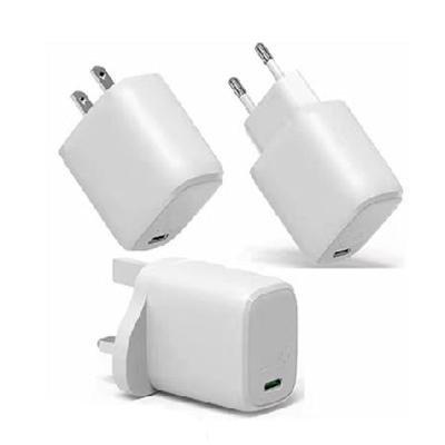 China PD20W high speed mobile phone charger, US/UK/EU/AU PLUG, 1 USB pd+qc3.0 fast charging head for sale