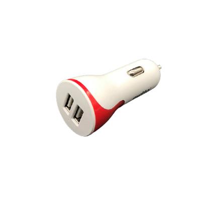 China Car Accessiories 2021 hotselling car accessories OEM 2A usb car charger smart dual port adapters for sale