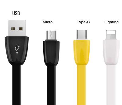 China High Speed ​​1m Band 2A Fast Data Transfer Elastic Charging Cable Customize For Micro , To Light Up USB Type-C Charging Cable for sale