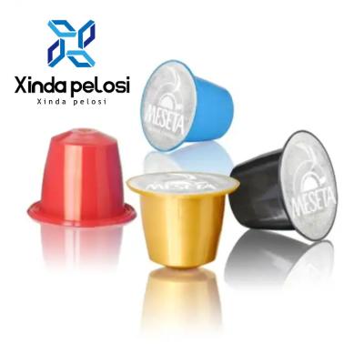 China Office Home Use Foil Coffee Pod Tea Aluminum Foil Coffee Capsule With Foil Lids For Sale zu verkaufen