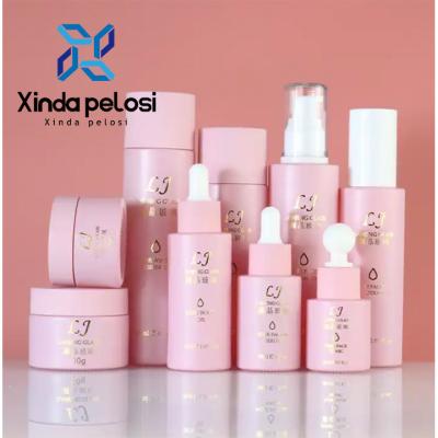 China Luxury Customized Skincare Cosmetic Packaging Perfume Skin Care Cosmetics Containers for sale