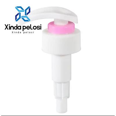 China Customized Color Recyclable Up Down Lock Plastic Lotion Pump For Cosmetic Accessories For Sale for sale