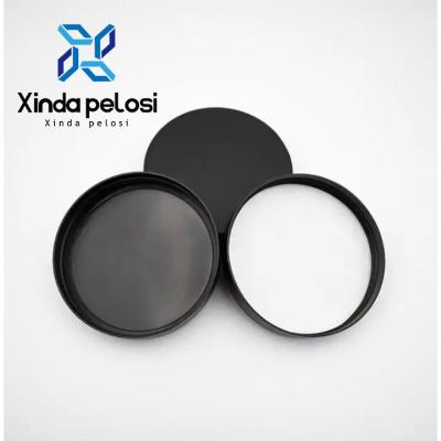 Cina 10pcs tappi per bottiglie cosmetiche di plastica a prova di manomissione superficie matta senza nervature resistente ai bambini tappo CRC tappo di plastica in vendita