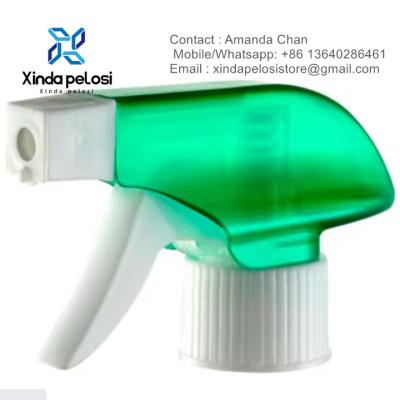 China Factory Price Natural Blue Household Cleaning Plastic Hand Trigger Sprayer On Sale For Garden Using for sale