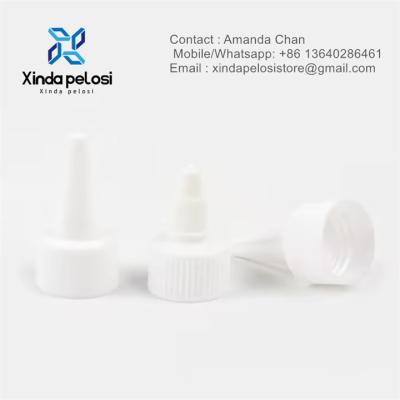 China Hot Sale White Black Transparent PP Dispenser Oil Cap For Plastic Cosmetic Bottle For Sale for sale