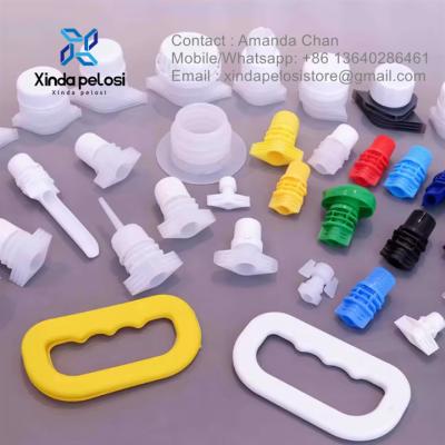 China Environmentally-Friendly Food Grade PE Spout Cap For Flexible Liquid Detergent Bag for sale for sale