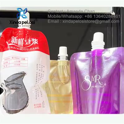 China Customized Color Spout For Juice Stand Up Pouch Cap For Liquid Pouch Packaging for sale