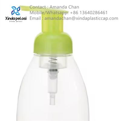 China Foaming Soap Pump Foaming Pump Sprayer Rotary Switch Foam Pump for Bottles for sale