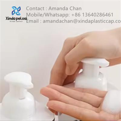 China Plastic foaming liquid soap dispenser Soap Pump For Hand Body Facial Wash for sale