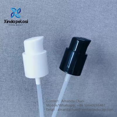 China Plastic Double Wall Cosmetic Dispenser Pump Serum Pump For Cosmetic Bottle for sale